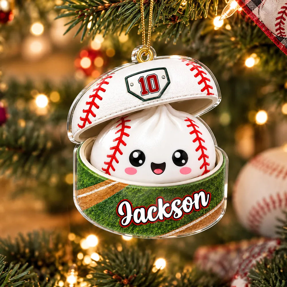 Personalized Soccer Ball Acrylic Ornament Creative Gift for Kids