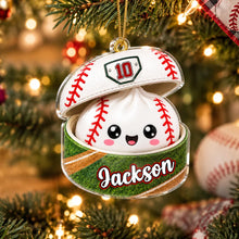 Load image into Gallery viewer, Personalized Soccer Ball Acrylic Ornament Creative Gift for Kids
