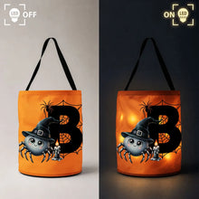Load image into Gallery viewer, Personalized LED Light Up Halloween Basket for Kids

