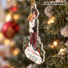 Load image into Gallery viewer, Personalized Acrylic Christmas Ornament for New Parents Gift
