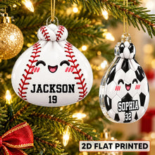 Load image into Gallery viewer, Personalized Dumpling Acrylic Ornament for Sports Fans - Unique Christmas Gift
