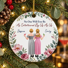 Load image into Gallery viewer, Personalized Ceramic Friendship Ornament with Custom Message Gift for Best Friend
