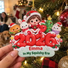 Load image into Gallery viewer, Personalized Acrylic Christmas Ornament Cute Child Gift for Family
