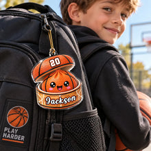 Load image into Gallery viewer, Personalized Basketball Dumpling Acrylic Ornament Gift for Kids
