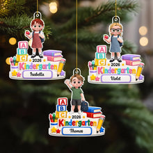 Load image into Gallery viewer, Personalized Acrylic Kindergarten Ornament Gift for Kids
