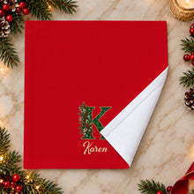 Load image into Gallery viewer, Personalized Cotton Napkin Christmas Gift for Family Gatherings
