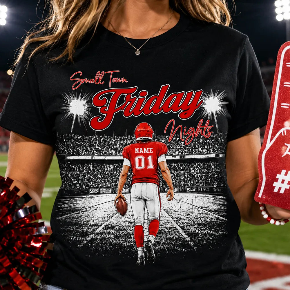 Personalized Football Sweatshirt Custom Name Gift for Fans