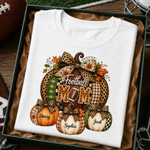 Load image into Gallery viewer, Personalized Football Mom Sweatshirt Custom Fall Design Gift
