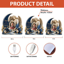 Load image into Gallery viewer, Personalized Memorial Acrylic Light Box Sympathy Gift for Family
