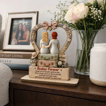 Load image into Gallery viewer, Personalized 2-Layer Wooden Plaque Gift for Best Friend
