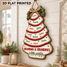Load image into Gallery viewer, Personalized Wooden Sign for Grandma &amp; Grandpa's Family Gift
