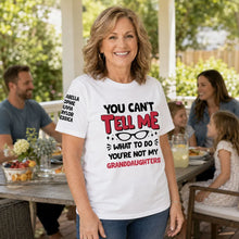 Load image into Gallery viewer, Personalized Grandma Tee with Humor | Custom Funny Gift
