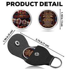 Load image into Gallery viewer, Personalized Pocket Hug Keychain Custom Gift for Son
