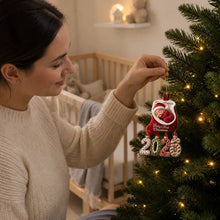 Load image into Gallery viewer, Personalized Baby's First Christmas Acrylic Ornament Gift for New Parents
