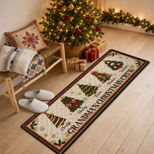 Load image into Gallery viewer, Personalized Grandma's Christmas Crew Doormat Gift for Family
