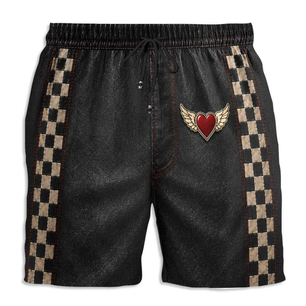 Personalized Men's Beach Shorts Custom Design Gift for Him