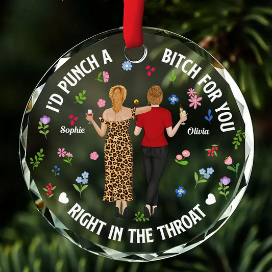 Personalized Friendship Ornament for Best Friends - Humorous Gift Ornament MagicInPrints