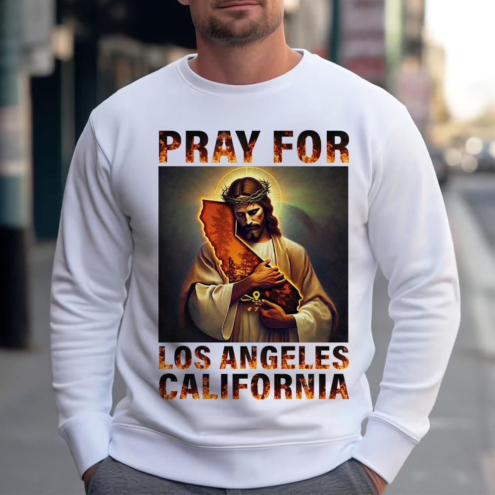 Pray For Los Angeles California Strong Shirt Shirts PopCulturePrints