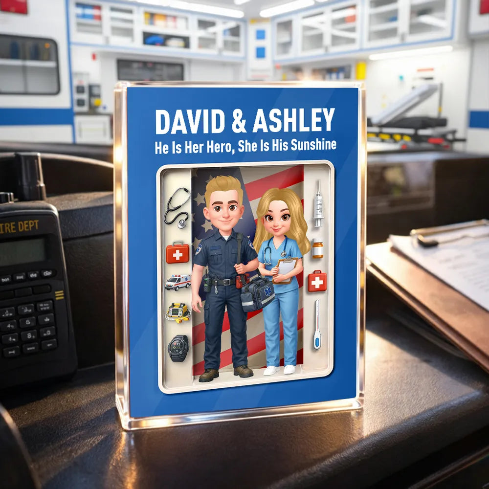 Custom Acrylic Block for Medical Professionals - Celebrating Healthcare Heroes Plaque MagicInPrints