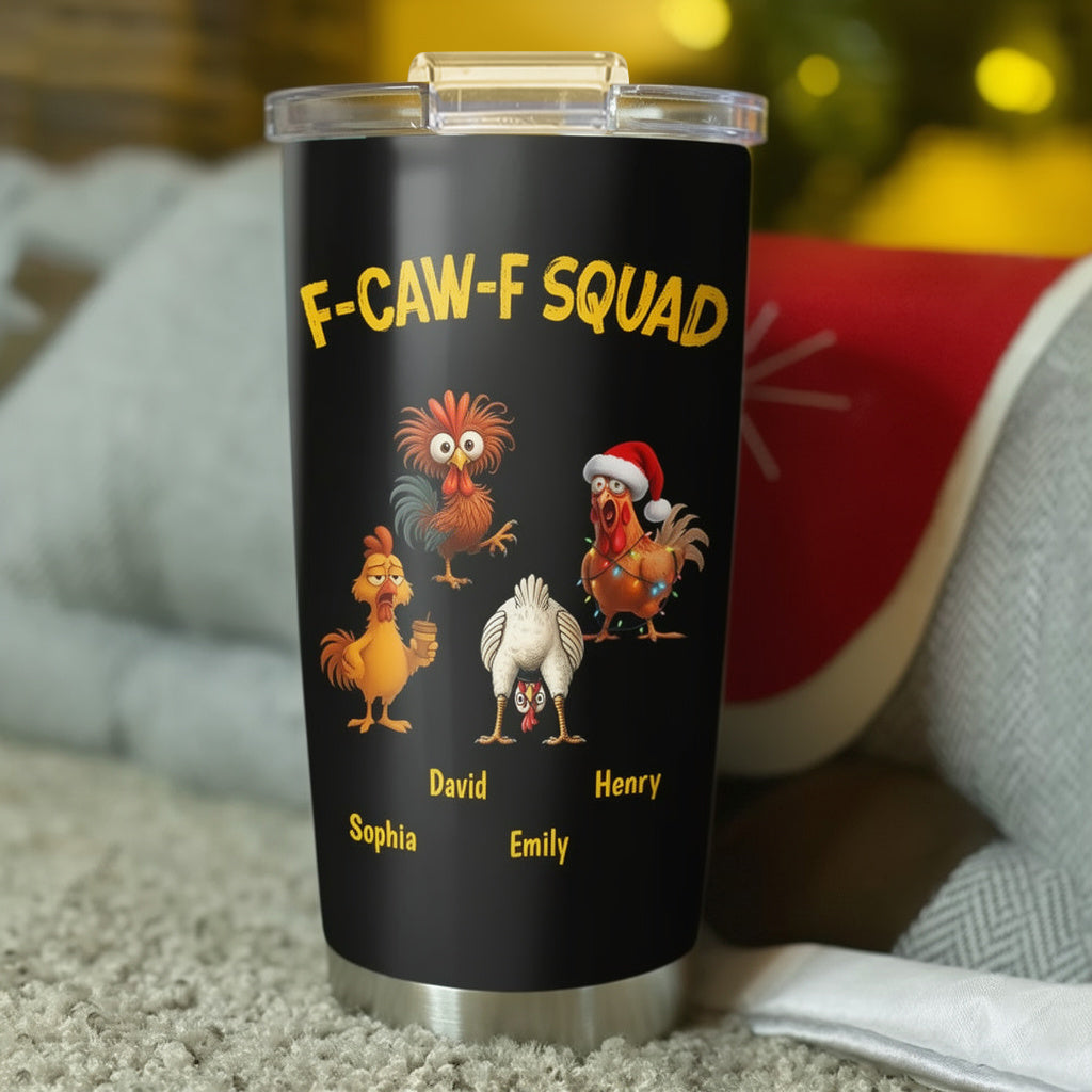Personalized Funny Chicken Tumbler for Office Humor - Gift for Coworkers Cup MagicInPrints
