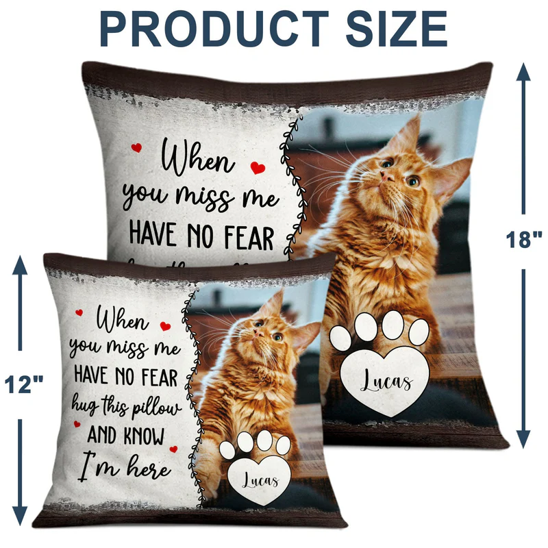 Custom Photo Pillow for Family - Sentimental Keepsake Gift Pillow MagicInPrints