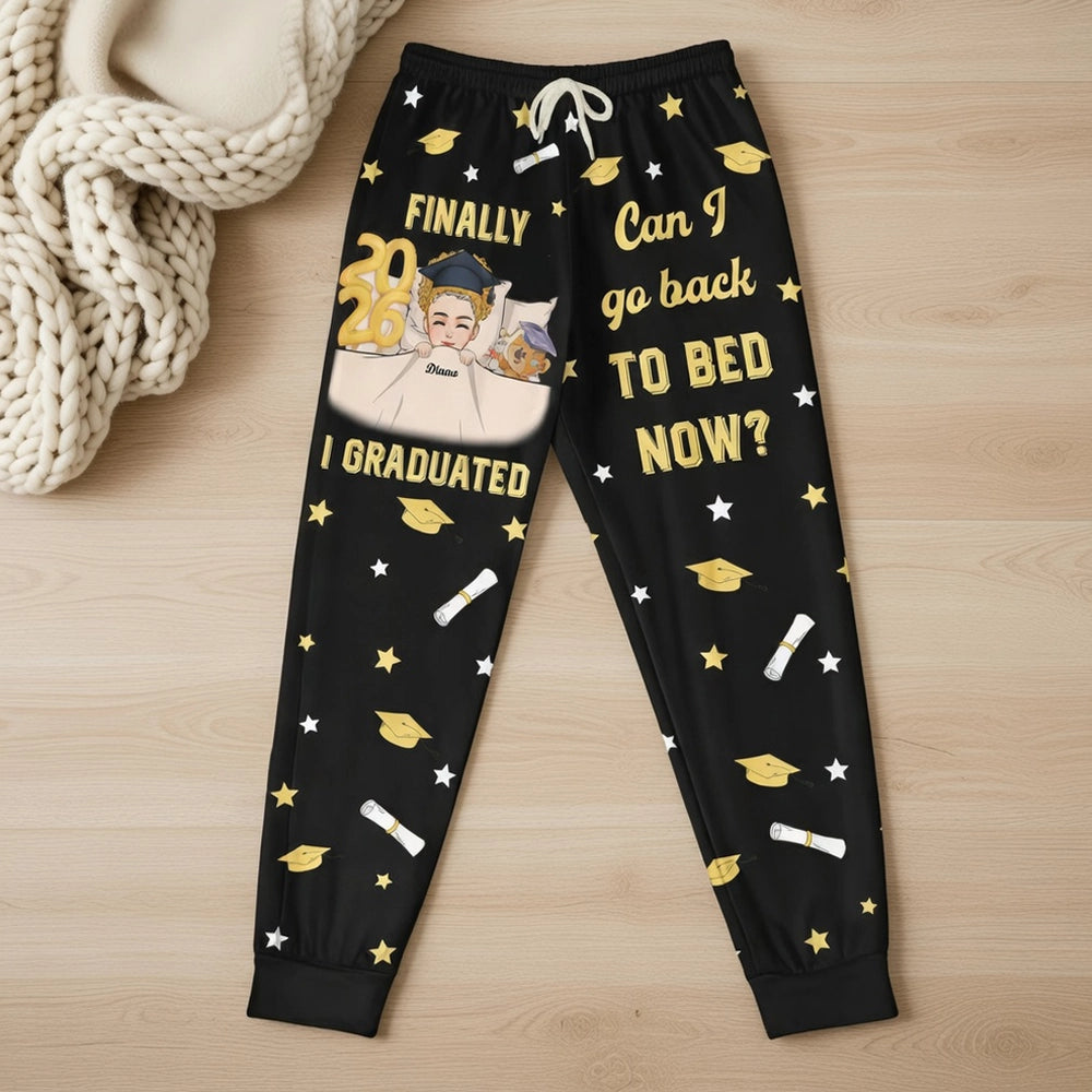 Custom Graduation Pajama Pants for Graduates - Fun Sleepwear Gift Pants MagicInPrints