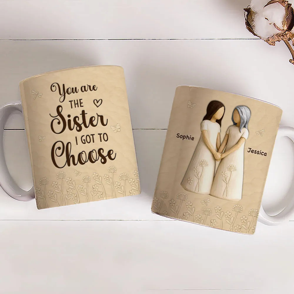 Personalized Sister Mug for Best Friends - Heartfelt Gift Cup MagicInPrints