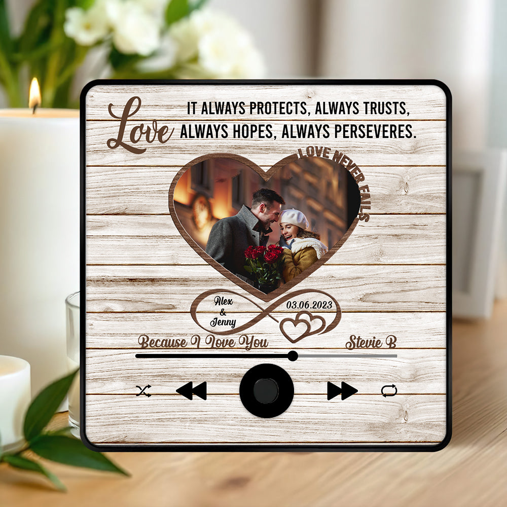 Custom Music Fridge Magnet - Perfect Personalized Valentine's Day Gifts for Couples Fridge Magnet PopCulturePrints