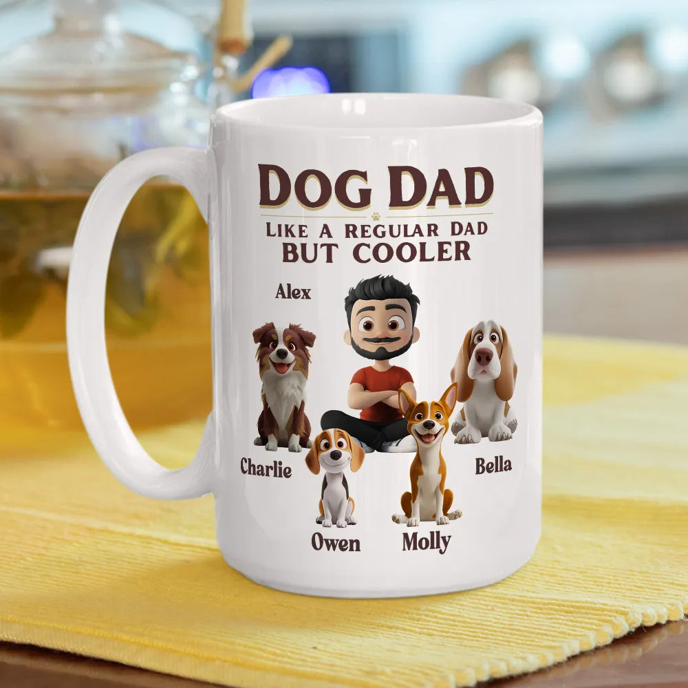 Personalized Dog Mom Coffee Mug for Pet Owners - Fun Gift for Dog Lovers Cup MagicInPrints