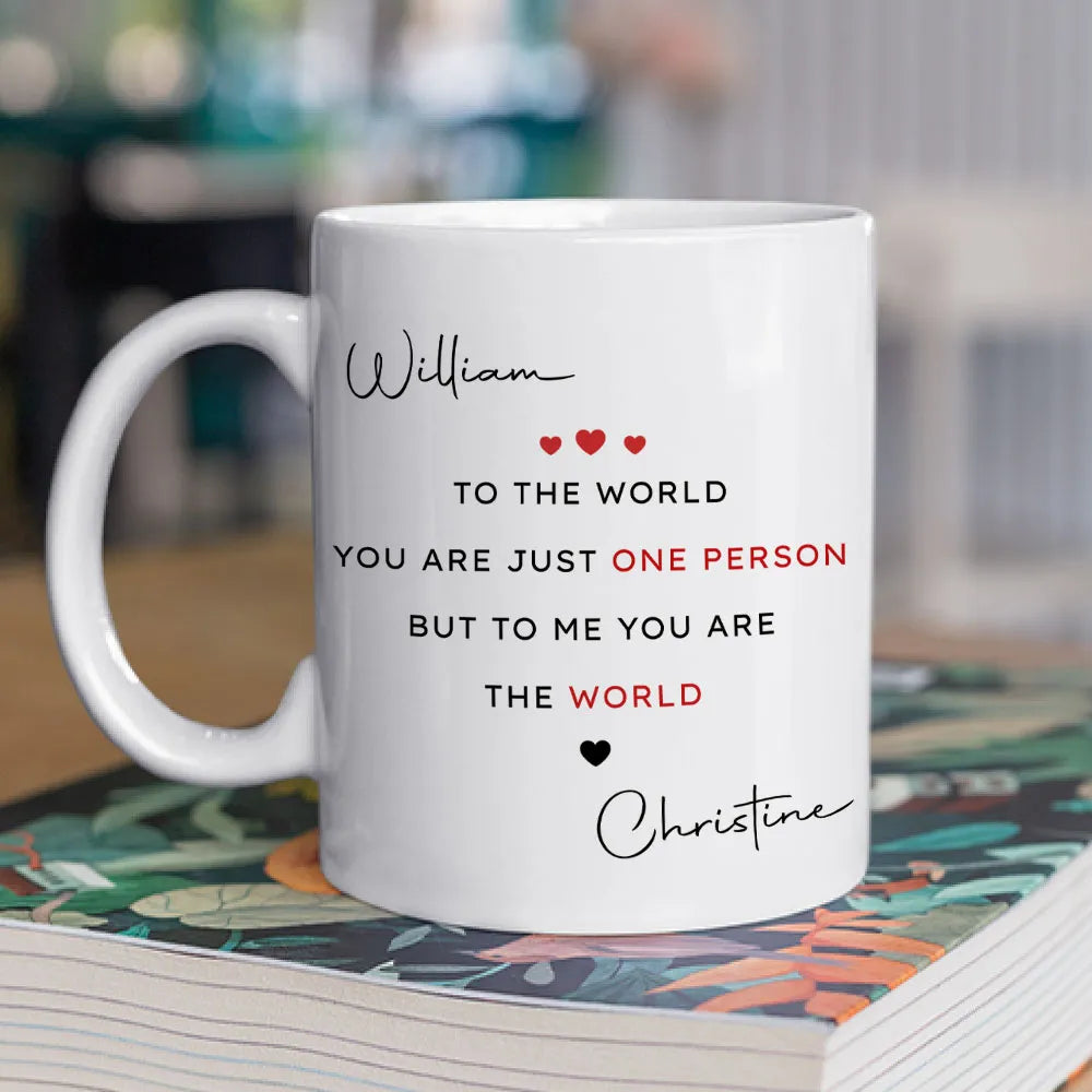 Personalized Romantic Coffee Mug for Couples - Sentimental Gift Cup MagicInPrints