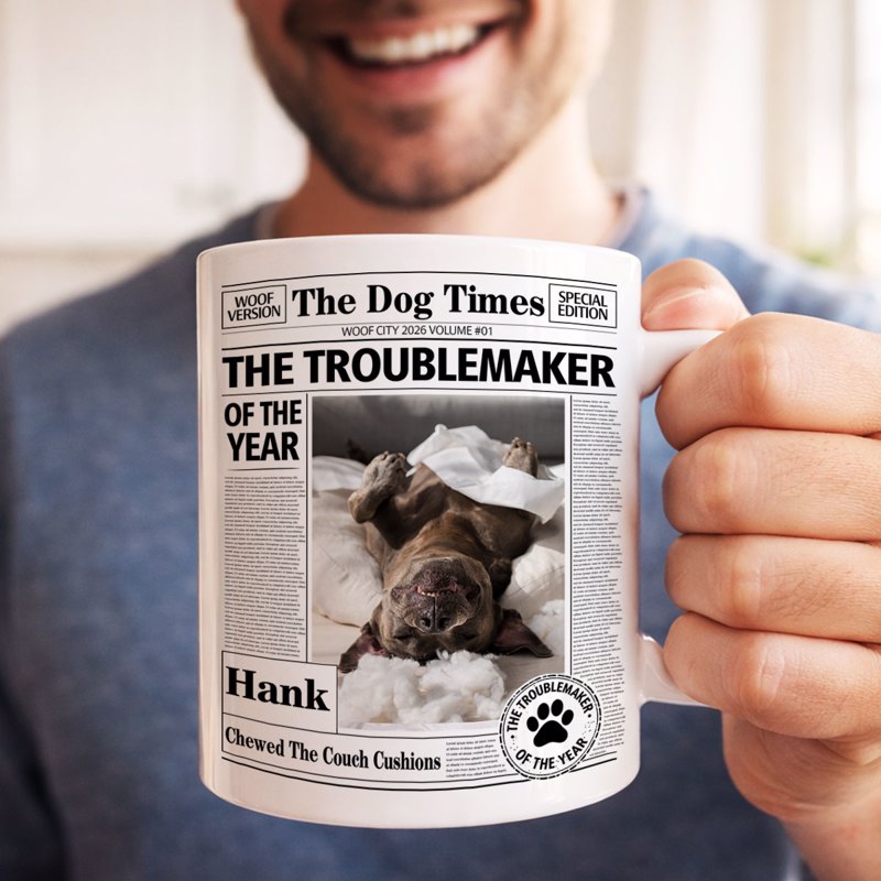 Personalized Dog Mug for Pet Lovers - Funny Gift for Dog Owners Cup MagicInPrints