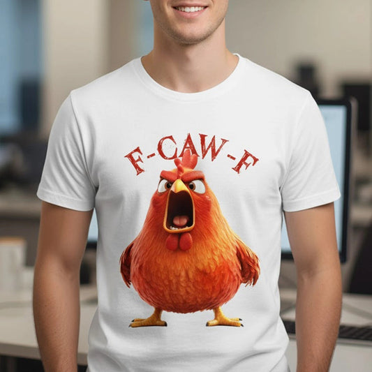 Humorous Chicken Graphic T-Shirt for Adults - Casual Fun Wear Cloth MagicInPrints