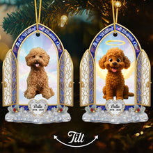 Load image into Gallery viewer, Cherish Their Memory: Personalized Pet Memorial Christmas Ornament - Custom Gifts for Pet Lovers Ornament MagicInPrints

