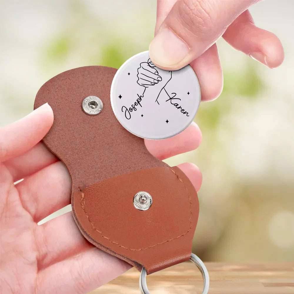 Personalized Keychain for Brother with Engraved Message - Sentimental Gift Keychain MagicInPrints