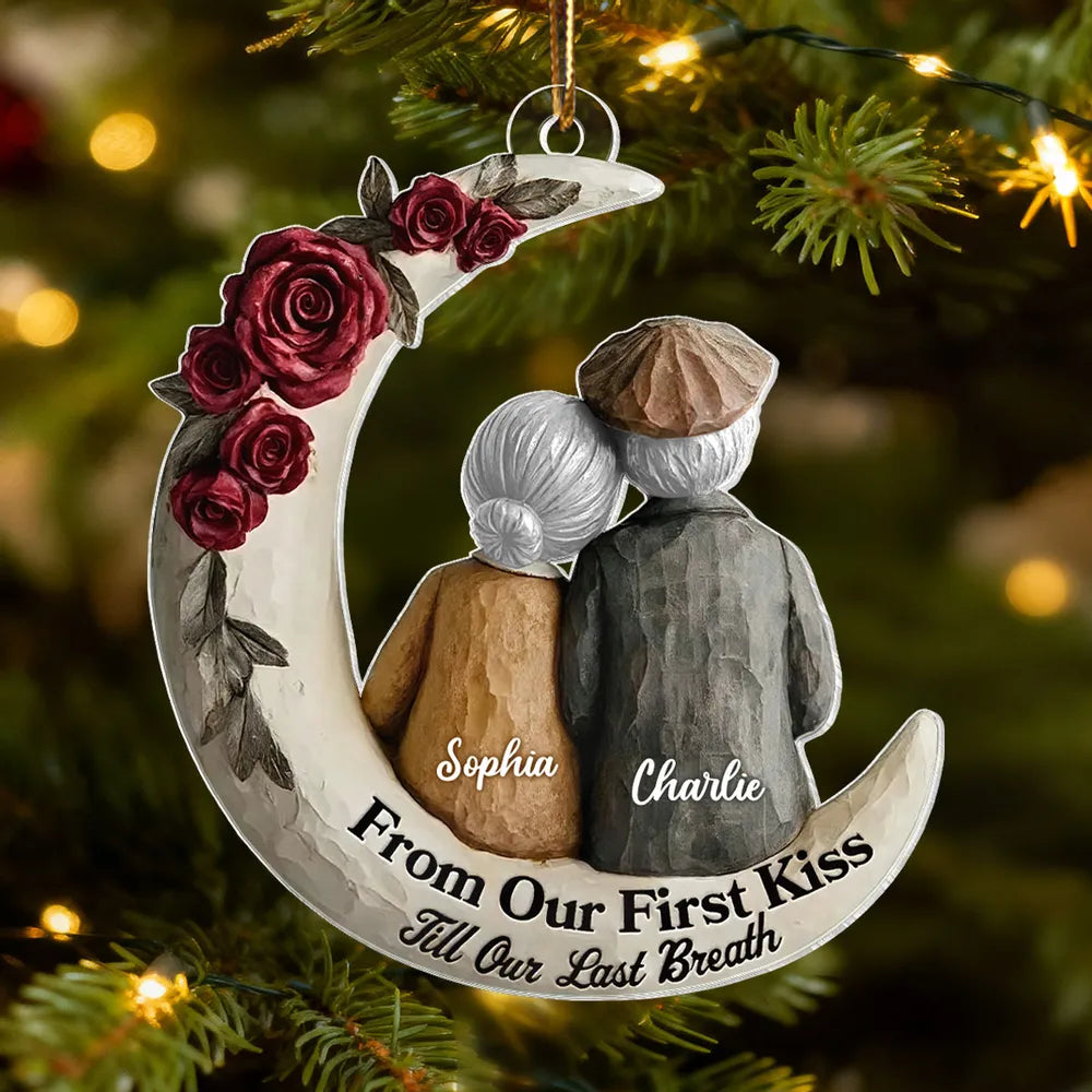 Personalized Couple Ornament for Grandparents - Sentimental Keepsake Gift Ornament MagicInPrints