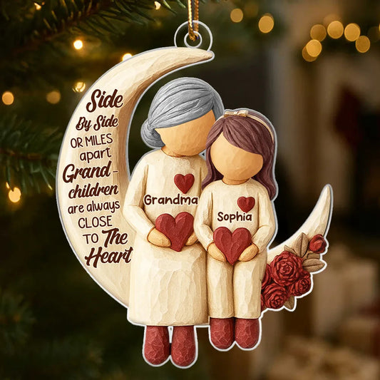 Personalized Grandparent-Grandchild Ornament - Sentimental Family Keepsake Ornament MagicInPrints