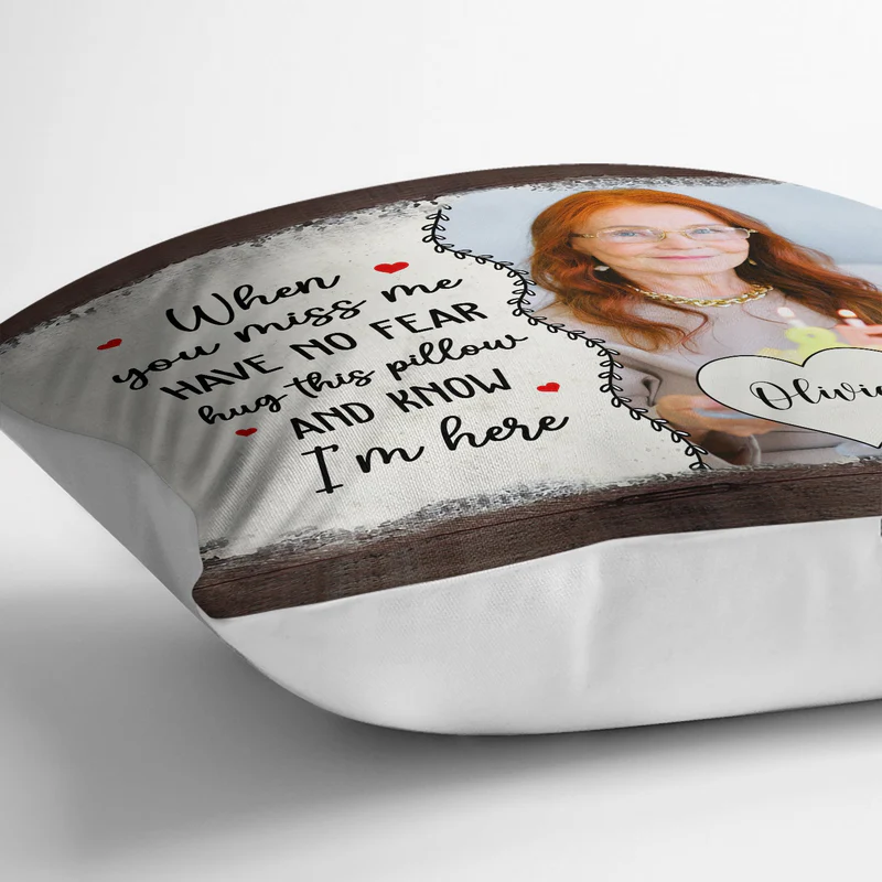 Custom Photo Pillow for Family - Sentimental Keepsake Gift Pillow MagicInPrints