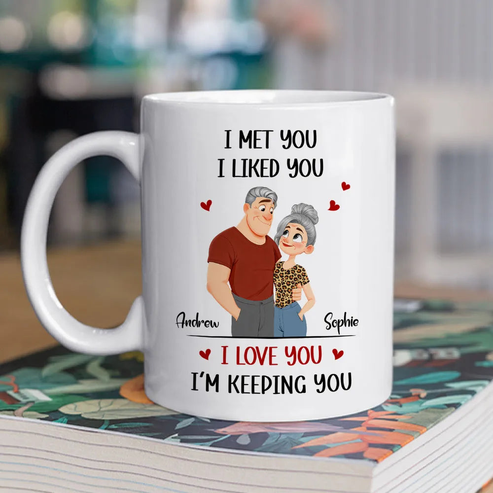 Personalized Romantic Mug for Couples - Sentimental Gift for Anniversaries Cup MagicInPrints