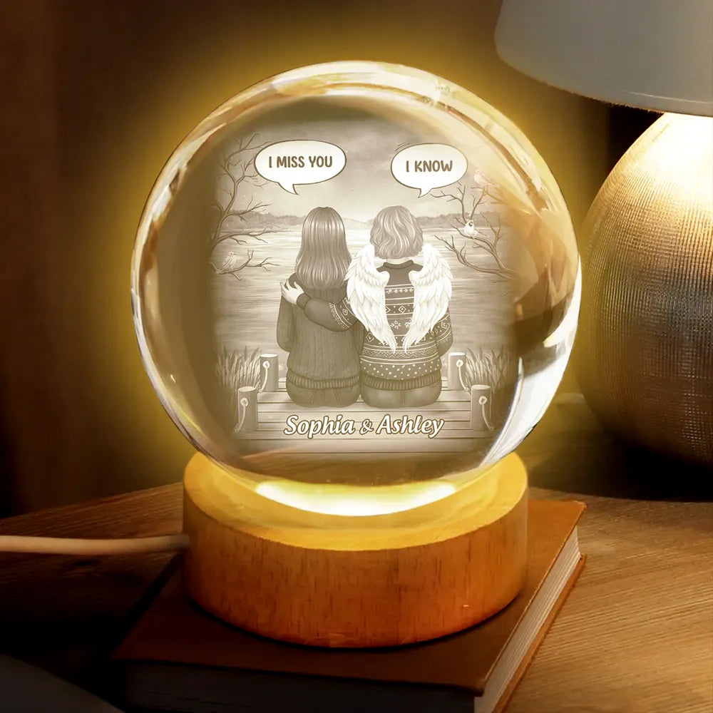Personalized LED Night Light for Friends - Sentimental Gift with Custom Names Lamp MagicInPrints
