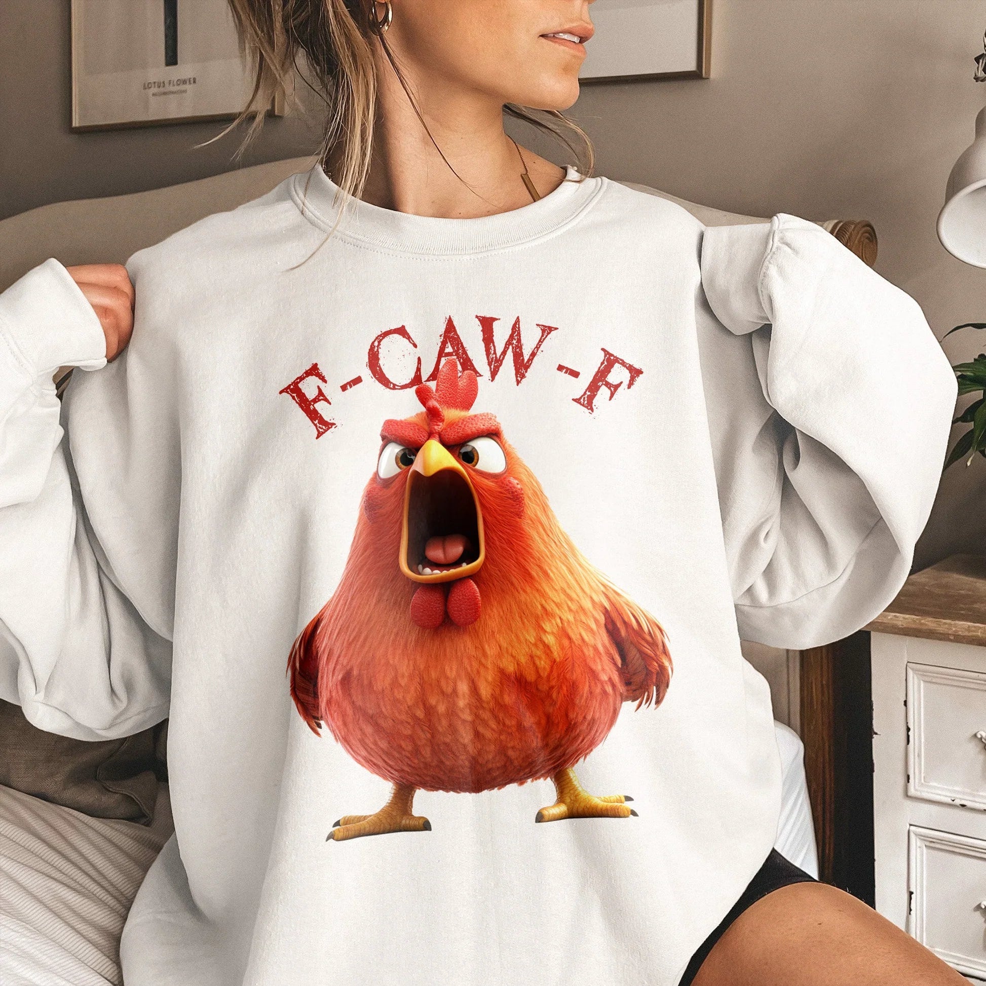 Humorous Chicken Graphic T-Shirt for Adults - Casual Fun Wear Cloth MagicInPrints