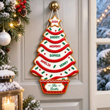 Load image into Gallery viewer, Personalized Family Keepsake Wooden Sign Christmas Decor Gift for Parents
