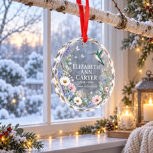 Load image into Gallery viewer, Personalized Memorial Ornament Custom Name Gift for Loved Ones
