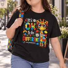 Load image into Gallery viewer, Personalized Autism Awareness Shirt Custom Name Gift for Kids
