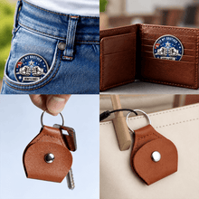 Load image into Gallery viewer, Personalized Pocket Hug Keychain with Country Flag for Brother

