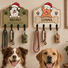 Load image into Gallery viewer, Personalized Dog Breed Key Holder Custom Name Gift for Dog Lovers
