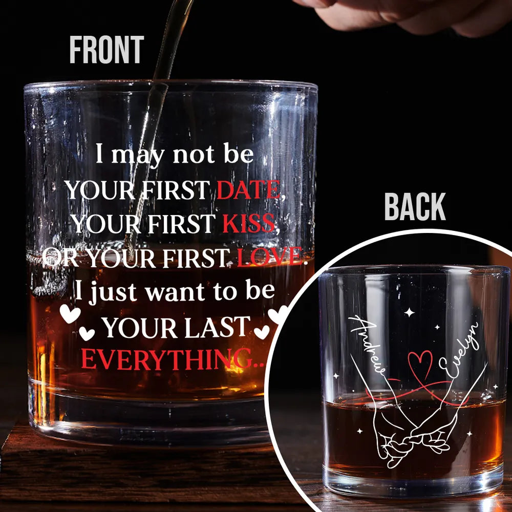 Personalized Couples Whiskey Glasses Set - Romantic Gift for Anniversaries Cup MagicInPrints