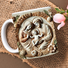 Load image into Gallery viewer, Divine Family Edge To Edge Mug - Perfect Gift for Jesus Lovers Coffee Mug PopCulturePrints
