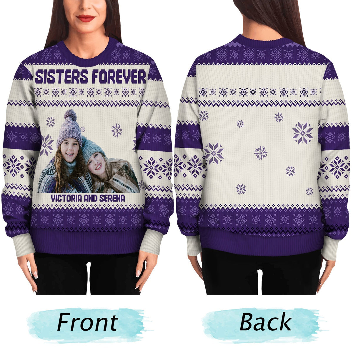 Custom Family Christmas Sweater for Adults and Kids - Personalized Holiday Gift Cloth MagicInPrints