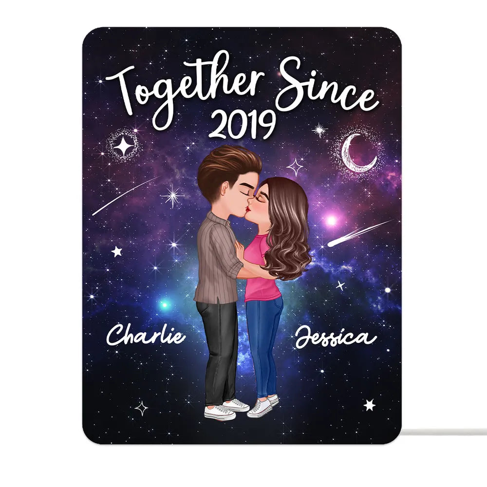Personalized Couples Night Light Romantic Gift - Anniversary Keepsake Plaque MagicInPrints