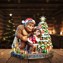 Load image into Gallery viewer, I Like Big Butts - Personalized Christmas Couple Plaque Shaped Plaques MagicInPrints
